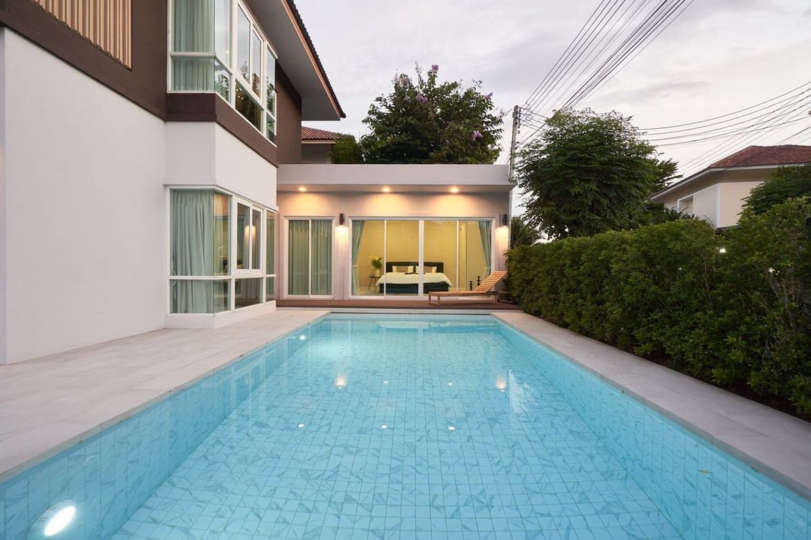 The big pool villa must be in a prime location. Near ABS International School-J-FB038