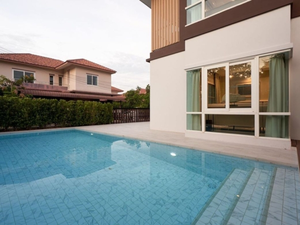 The big pool villa must be in a prime location. Near ABS International School-J-FB038