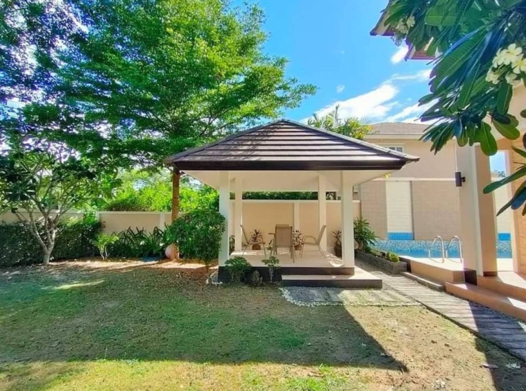 Pool villa for sale near Chiang Mai Airport (with tenants)-J-JOY1422