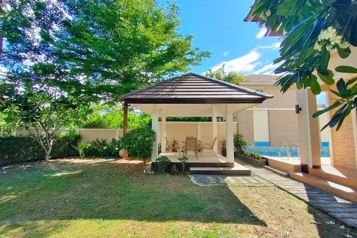 Pool villa for sale near Chiang Mai Airport (with tenants)-J-JOY1422