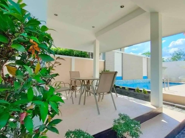 Pool villa for sale near Chiang Mai Airport (with tenants)-J-JOY1422