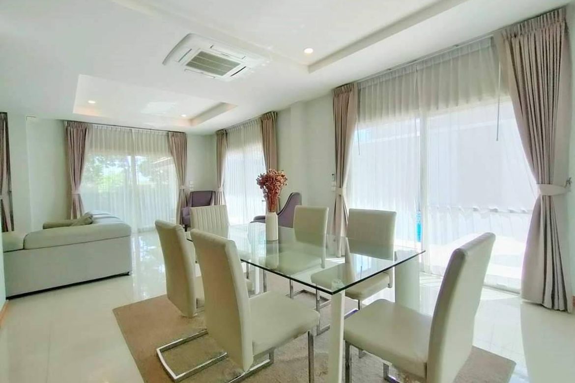 Pool villa for sale near Chiang Mai Airport (with tenants)-J-JOY1422