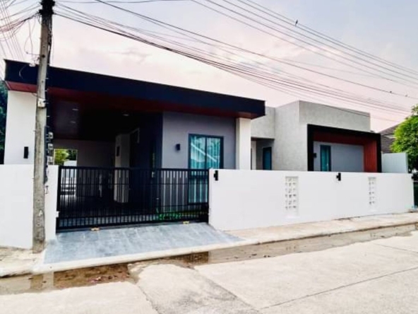 For sale‼️Pool villa house near Ruam Chok intersection. For families who like convenient travel-J-JOY1788