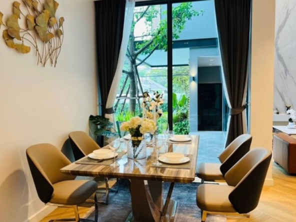 Newly built modern style house with private swimming pool near the city of Chiang Mai Location: Tha Wang Tan Subdistrict