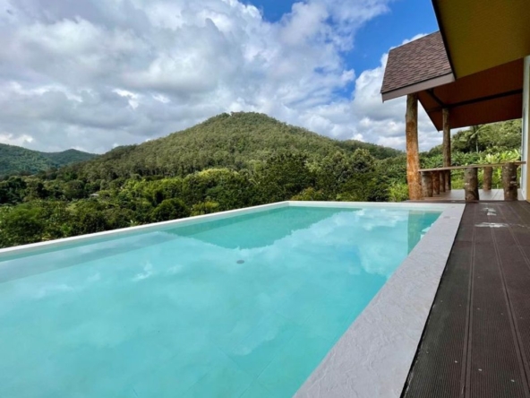 Baan Plu Villa for sale. House on the hill for relaxation