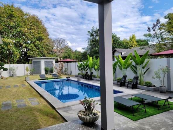 Brand New European Designed Pool Villa For Rent and Sale Near Central Festival-SM-Sta-1346