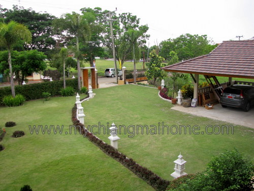 Property Chiang Mai Luxury Thai Teak House for Sale Greeen Valley Mae Rim-I-1393