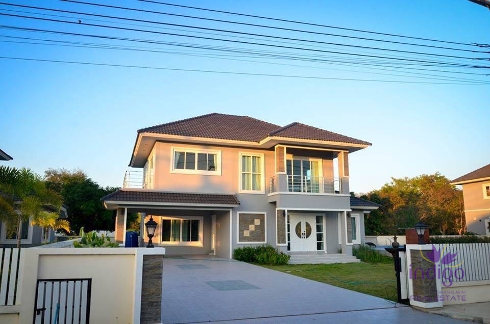 Two storey house 4 bedroom for sale at thanaporn park home 5 sansai chiangmai-I-3755