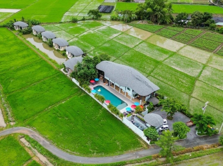 Luxury Resort Estate in Chiang Mai's Doi Saket Rice Paddies-TNP-D1175