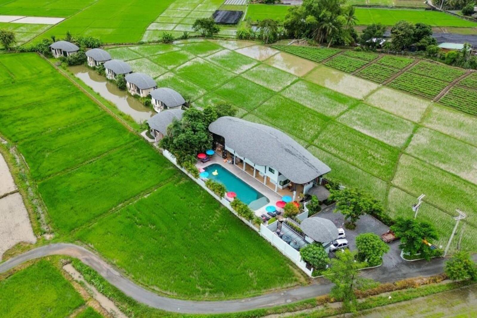 Luxury Resort Estate in Chiang Mai's Doi Saket Rice Paddies-TNP-D1175