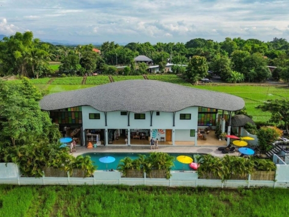 Luxury Resort Estate in Chiang Mai's Doi Saket Rice Paddies-TNP-D1175