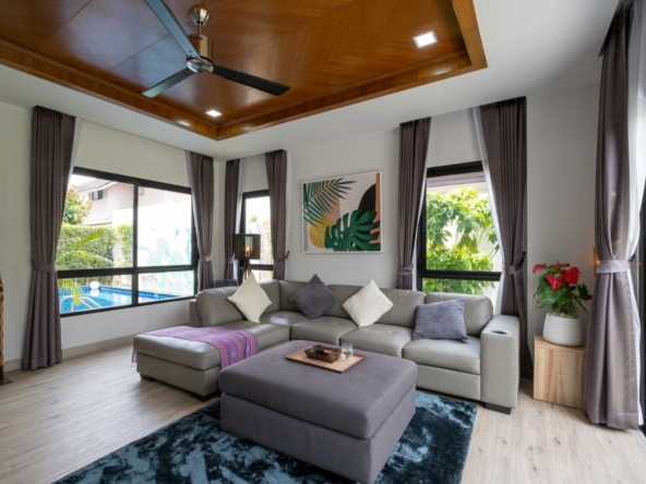 4 Bedroom Modern Pool Villa in Wang Tan-TNP-D1144