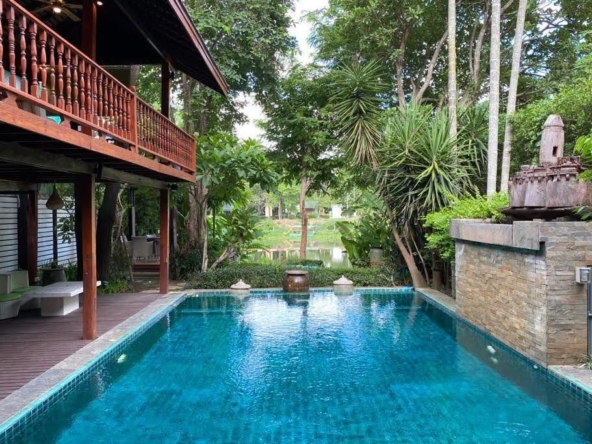 Riverside Lanna 3 Bedroom Pool Villa in Hang Dong-TNP-D722