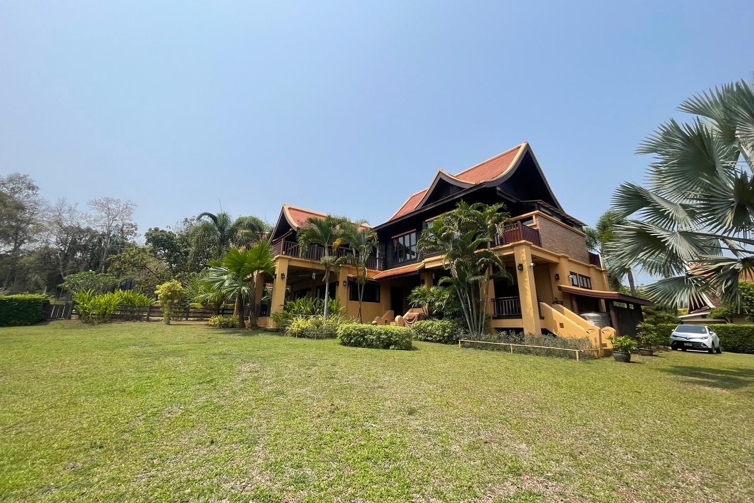 5 Bedroom Lanna Home in Pavana Development Mae Rim-TNP-A1028