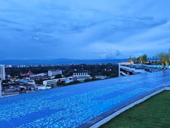 For Sale Luxury Condo with the best Location “The Astra Sky River “ Chang Klan area Chiang Mai Mountain View-CMB-CMB04760