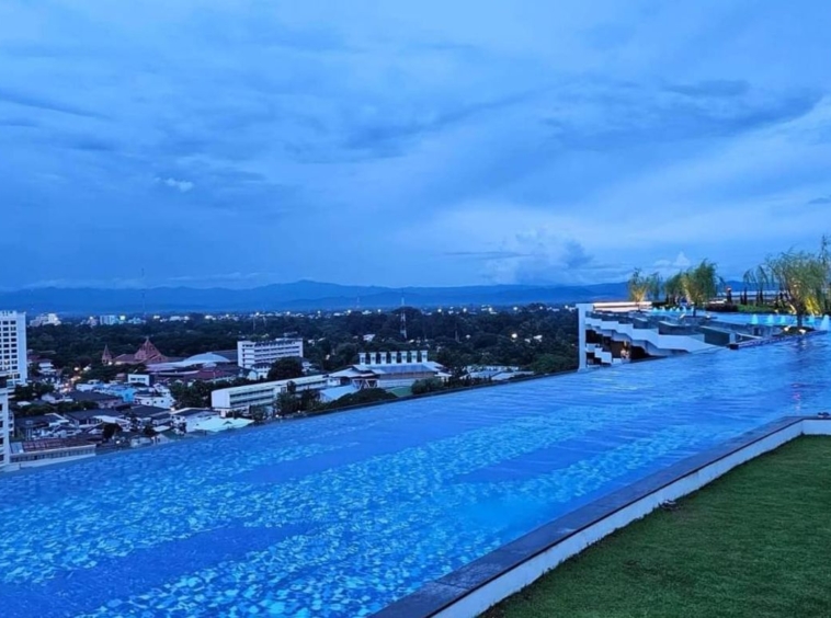 For Sale Luxury Condo with the best Location “The Astra Sky River “ Chang Klan area Chiang Mai Mountain View-CMB-CMB04760