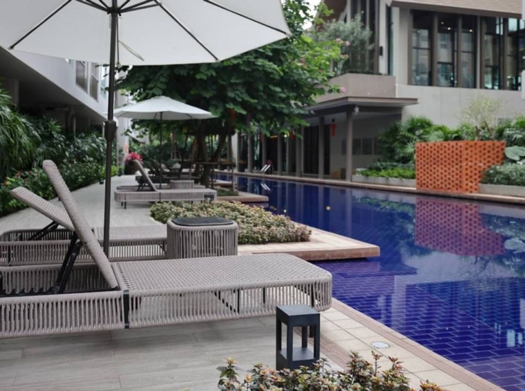 For Sale 2 Bedrooms condo at D Condo Rin by Sansiri next to Central Festival. Easy to access with a connected walk way