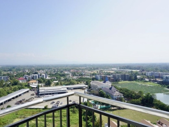 2 bed unit for rent or sale with a nice view in Muang Chiang Mai-P-PCS386