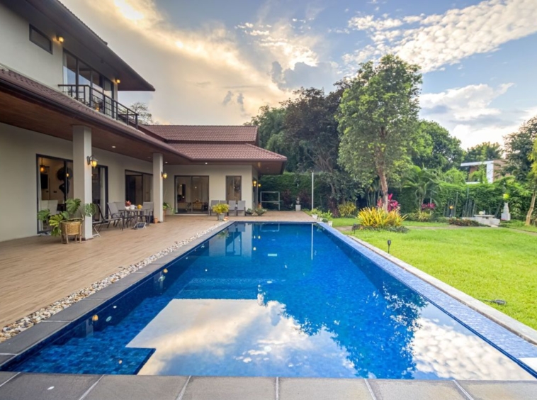 Stunning 5 Bedrooms Two-Story Home for Rent in Baan Wang Tan Village-KMP-HRMC8079D