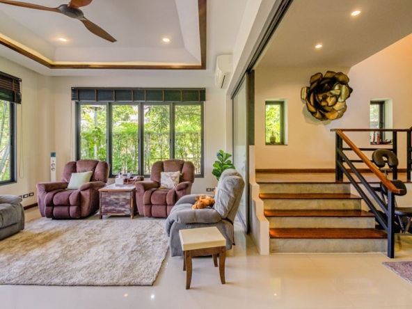 Stunning 5 Bedrooms Two-Story Home for Rent in Baan Wang Tan Village-KMP-HRMC8079D