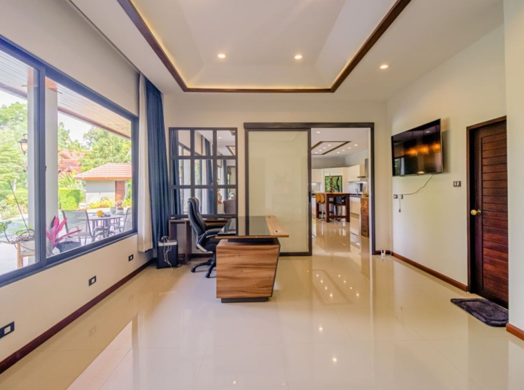 Stunning 5 Bedrooms Two-Story Home for Rent in Baan Wang Tan Village-KMP-HRMC8079D