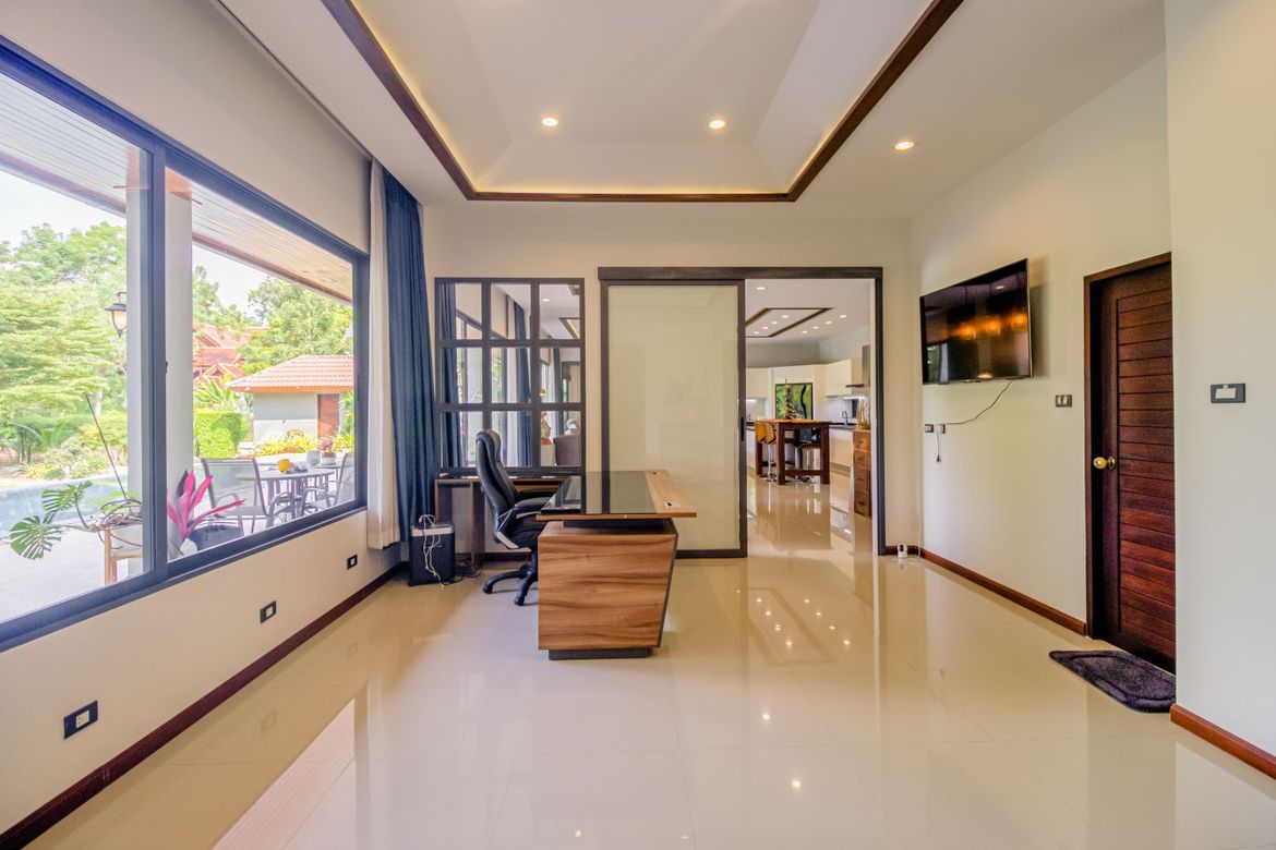 Stunning 5 Bedrooms Two-Story Home for Rent in Baan Wang Tan Village-KMP-HRMC8079D