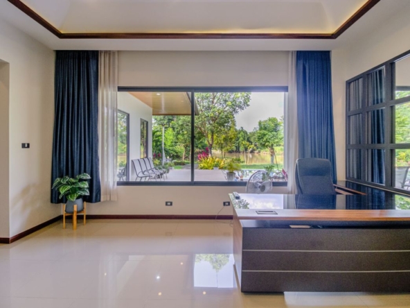 Stunning 5 Bedrooms Two-Story Home for Rent in Baan Wang Tan Village-KMP-HRMC8079D