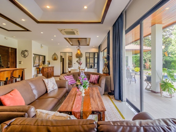 Stunning 5 Bedrooms Two-Story Home for Rent in Baan Wang Tan Village-KMP-HRMC8079D