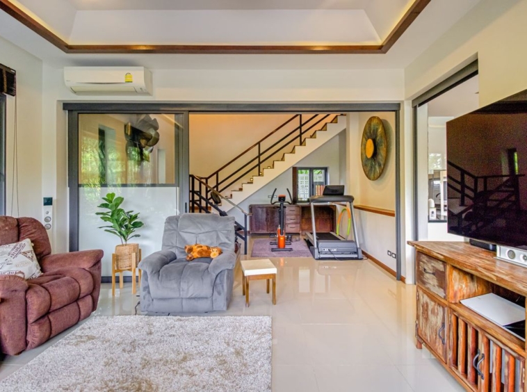 Stunning 5 Bedrooms Two-Story Home for Rent in Baan Wang Tan Village-KMP-HRMC8079D