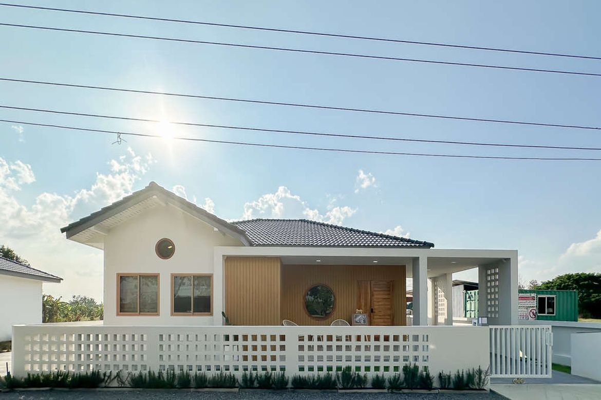 Cozy Minimal style house project with a serene atmosphere amidst nature. Tranquil and quiet