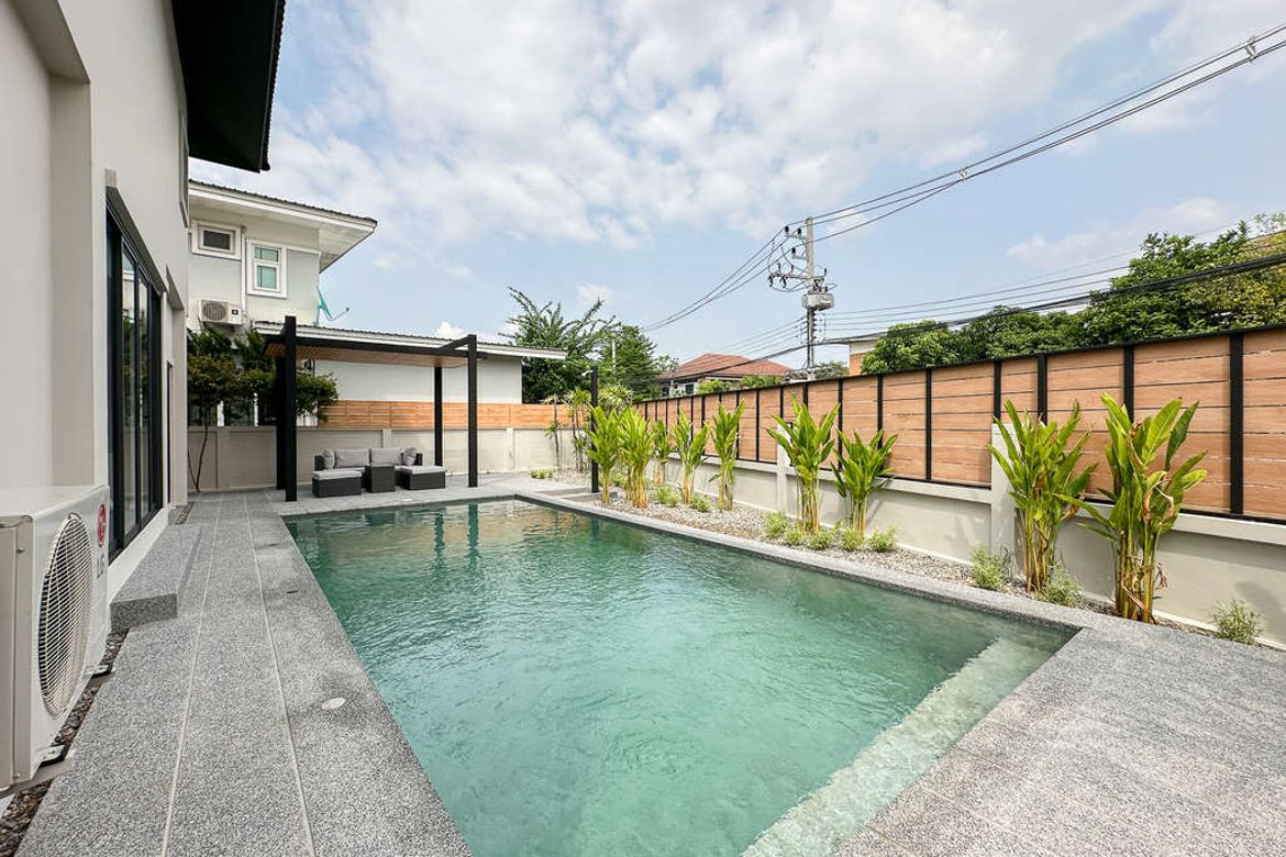 3 Bedroom 3 Bathroom pool villa for sale at Koolpunt 9 (Soi Zentric) Newly renovated Pool villa!-KMP-HSHD7263D