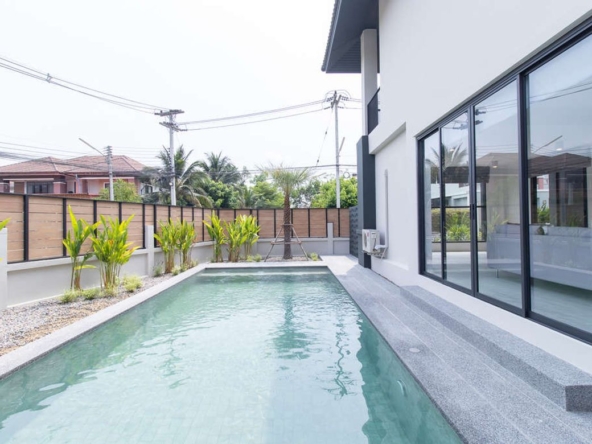 3 Bedroom 3 Bathroom pool villa for sale at Koolpunt 9 (Soi Zentric) Newly renovated Pool villa!-KMP-HSHD7263D