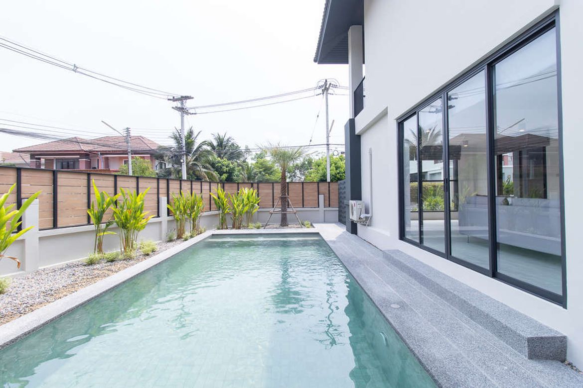 3 Bedroom 3 Bathroom pool villa for sale at Koolpunt 9 (Soi Zentric) Newly renovated Pool villa!-KMP-HSHD7263D