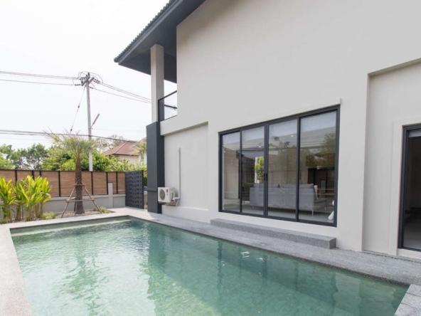 3 Bedroom 3 Bathroom pool villa for sale at Koolpunt 9 (Soi Zentric) Newly renovated Pool villa!-KMP-HSHD7263D