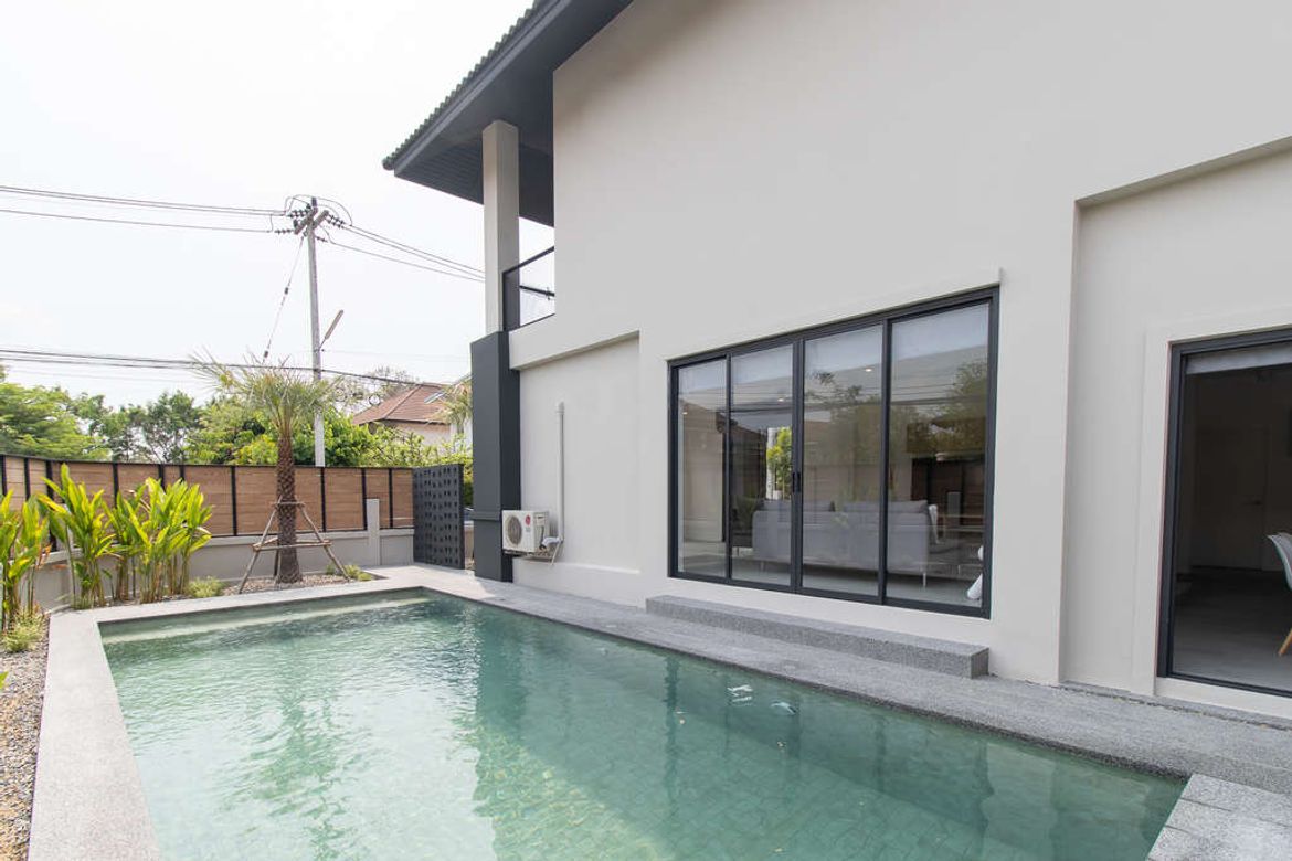 3 Bedroom 3 Bathroom pool villa for sale at Koolpunt 9 (Soi Zentric) Newly renovated Pool villa!-KMP-HSHD7263D