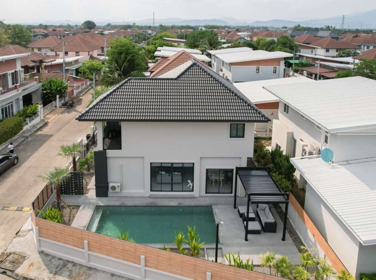 3 Bedroom 3 Bathroom pool villa for sale at Koolpunt 9 (Soi Zentric) Newly renovated Pool villa!-KMP-HSHD7263D