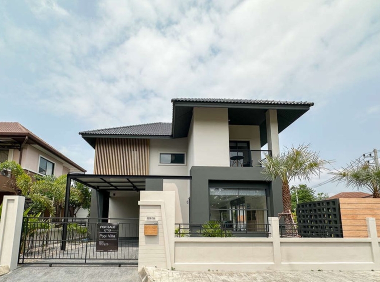 3 Bedroom 3 Bathroom pool villa for sale at Koolpunt 9 (Soi Zentric) Newly renovated Pool villa!-KMP-HSHD7263D