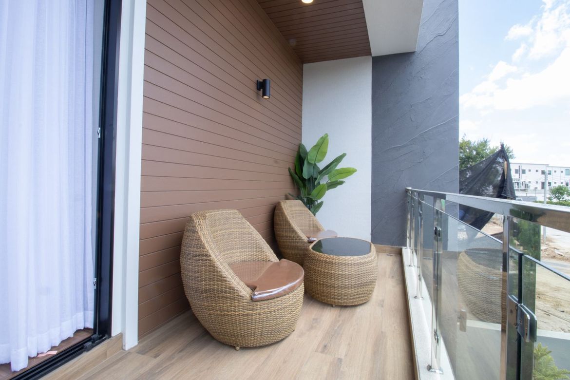 Single house Modern Style with swimming pool Location near Chiang Mai Airport-KMP-HSMC5908