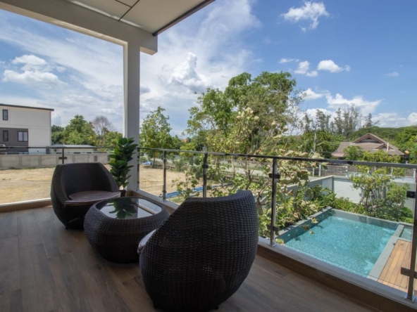 Single house Modern Style with swimming pool Location near Chiang Mai Airport-KMP-HSMC5908