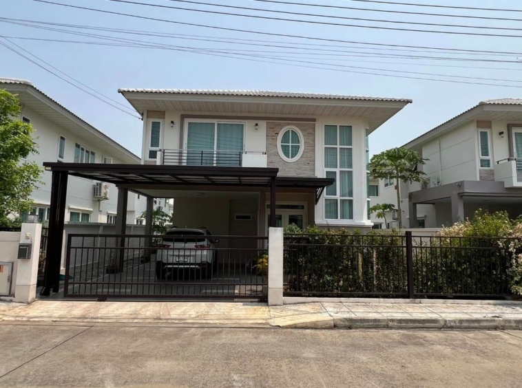 Project house for sale on Makad Charoen Charoen Road.-J-JOY1801