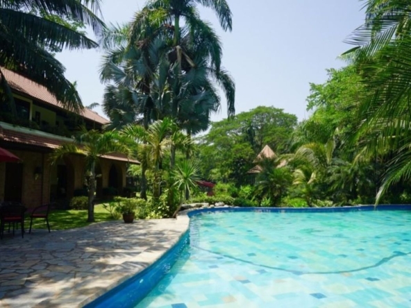 A unique house with pool for sale in San Sai