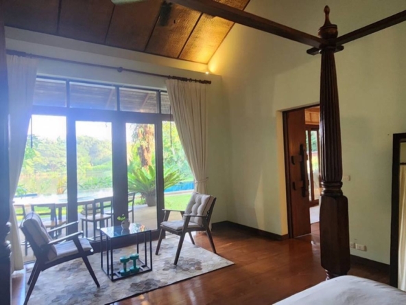 A unique house 3 bed with a private pool for sale in Doi Saket