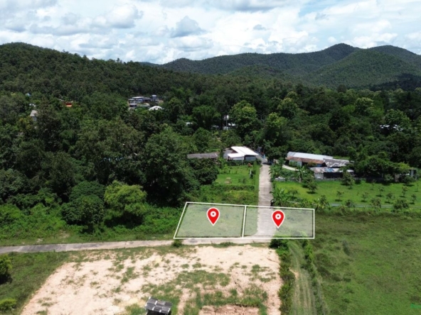 2 plots of land for sale in Doi Saket