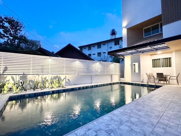 Private pool villa for rent in the heart of Chiang Mai tourist area (Nimman area)-J-JOY1896