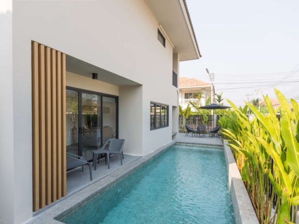 3-Bathroom Pool Villa in Rung Arun Ville (Hang Dong)-KMP-HSHD7694D