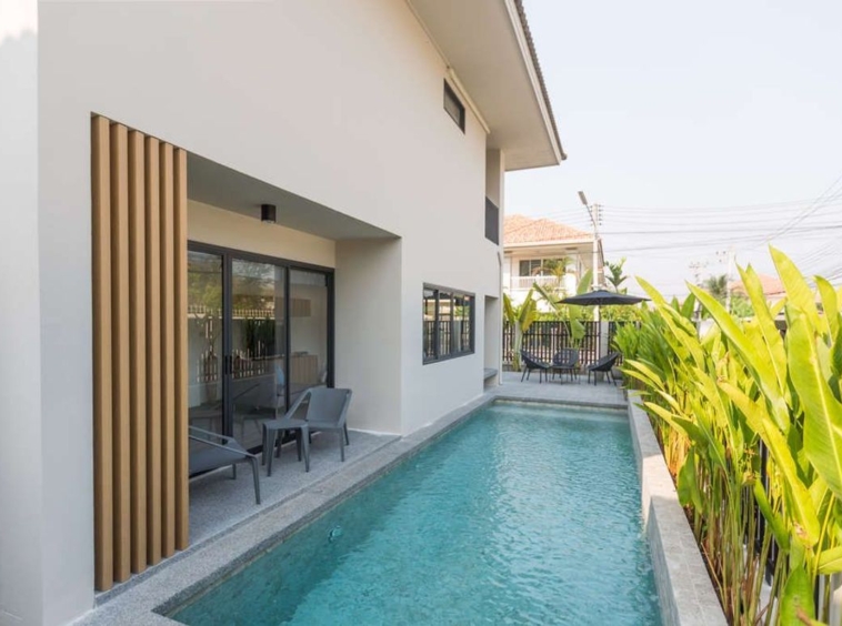 3-Bathroom Pool Villa in Rung Arun Ville (Hang Dong)-KMP-HSHD7694D