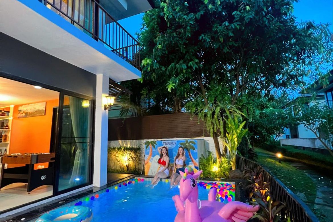 House for sale in Pool Villa San Kamphaeng (in Ploenchit Collina Project) San Kamphaeng-J-JOY1657