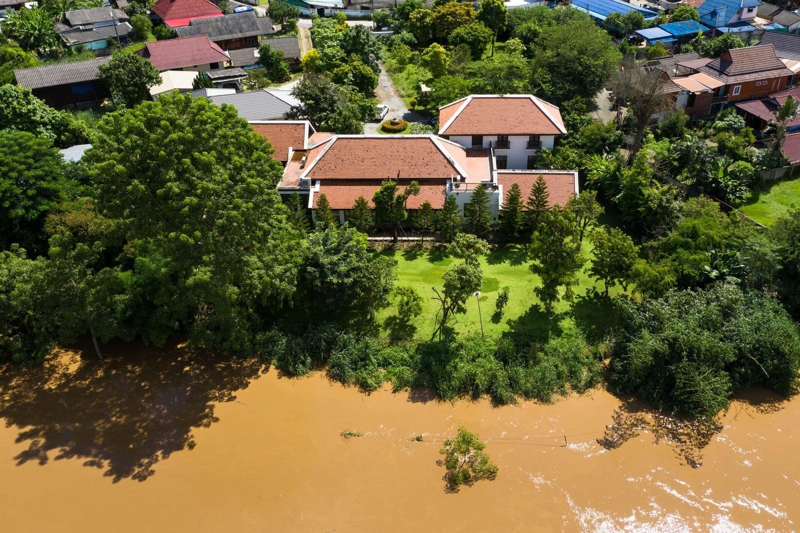 Prestigious Riverside Lanna-Style Estate in City