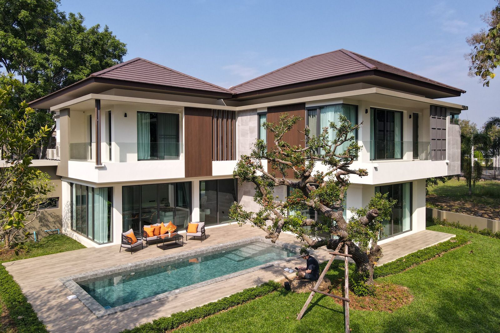 Luxurious 4-Bedroom Pool Villa in Summit Green Valley Mae Rim-TNP-D1183