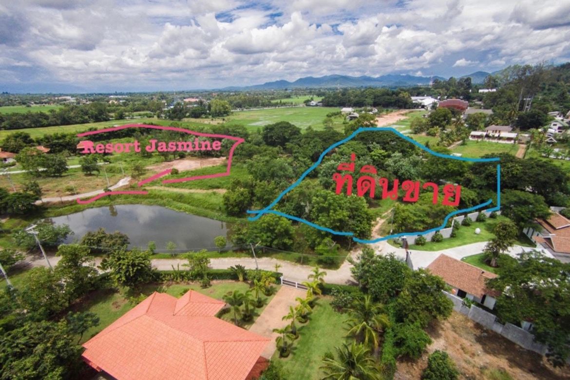 A nice plot with a great view for sale in Doi Saket, Chiang Mai